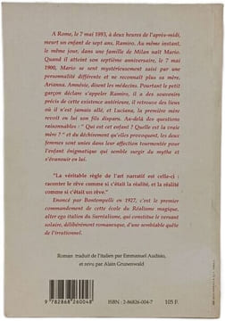 FILS DE DEUX MERES. Bontempelli Massimo