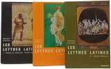 Les lettres latines Tome 1 + Tome 2 + Tome 3. Morisset  Th&eacute;venot