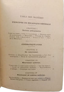La Mécanique - Premier volume: mécanique générale - 3e éd
