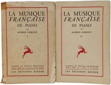 La musique française de piano Tome 1 + Tome 2