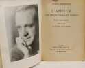 L'amour c'est beaucoup plus que l'amour. JACQUES CHARDONNE