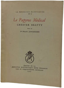 Le Papyrus Médical - a médecine égyptienne N°2