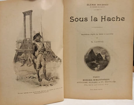 Sous la Hache. Élémir Bourges