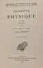 Aristote Physique (V-VIII) Tome 2. Henri Carteron