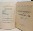 Cahiers Renaud-Barrault 16 bis: connaissance de Shakespeare. Jean Paris