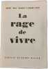 La rage de vivre. Milton "Mezz" Mezzrow et Bernard Wolfe