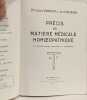 Pr&eacute;cis de mati&egrave;re m&eacute;dicale homoeopathique. Drs. L&eacute;on Vannier & Jean Poirier