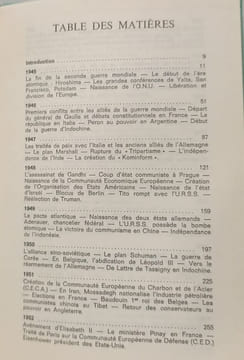 25 ans d'histoire universelle 1945-1970. MOURRE