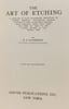 The Art of Etching. E. S. Lumsden