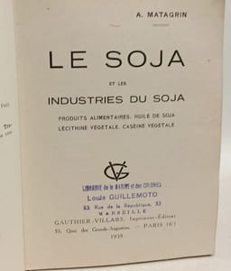 Le soja et les industries du soja