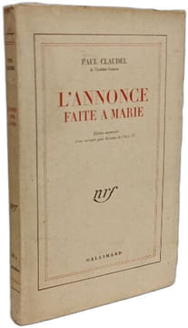 L'annonce faite à Marie. PAUL CLAUDEL