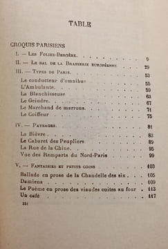 Croquis parisiens A Vau-l'Eau Un Dilemme. J.-K. Huysmans