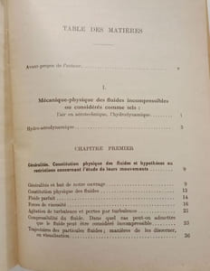 Leçons de mécanique-physique des fluides