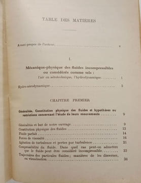 Leçons de mécanique-physique des fluides. A. Tenot Toussaint
