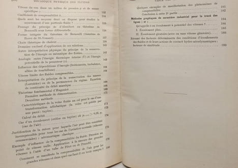 Leçons de mécanique-physique des fluides. A. Tenot Toussaint