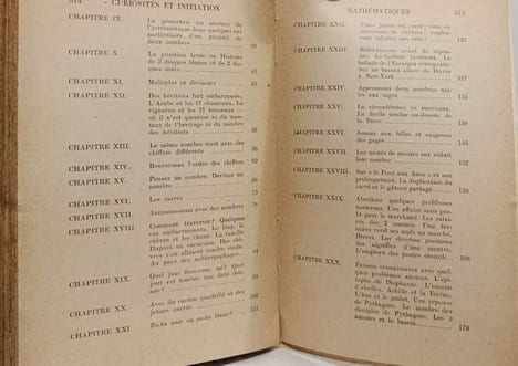 Initiation et curiosités mathématiques. A. Brunau