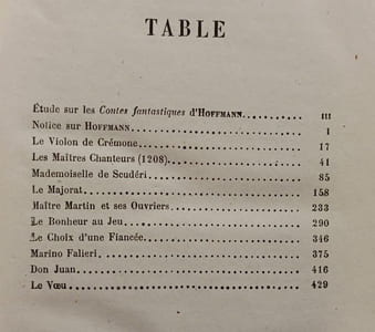 Contes fantastiques