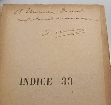 Indice 33. Alexandre Arnoux
