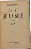 Ceux de la soif. Simenon