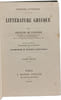 Litt&eacute;rature Grecque - 6e &eacute;dition. Fran&ccedil;ois de Caussade