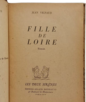 Fille de Loire. JEAN VIGNAUD