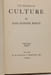 The Meaning of Culture. John Cowper Powys