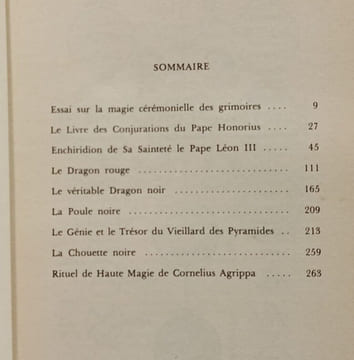 Grimoires et rituels magiques. François Ribadeau Dumas