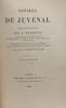 Satires de Juv&eacute;nal - &eacute;dition expurg&eacute;e. A. Anquetil