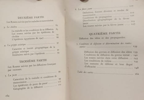Itinéraires de contagions épidémies et idéologies. André Siegfried