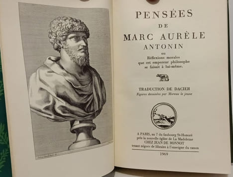 Pensées de Marc Aurèle Antonin ou Réflexions morales que cet empereur philosophe se faisait à lui-même. Marc Aurèle