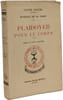 Plaidoyer pour le corps - Mystique de la Terre. Victor Poucel
