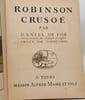 Robinson Crusoe - adaptation de Joseph Grouffin imag&eacute; par Albert Uriet. Daniel de Fo&eacute;