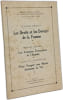 Les Droits et les Devoirs de la Femme - Congr&egrave;s national de l'union des femmes fran&ccedil;aise. Claudine Michaut