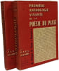 Premi&egrave;re anthologie vivante de la po&eacute;sie du pass&eacute; - TOME 1: de Philippe Thaun &agrave; Ronsard & 2: de J. du Bellay &agrave; Claude Cherrier. Paul Eluard