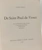 De Saint-Paul-de-Vence. ANDR&Eacute; VERDET