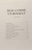 Beau Comme un Renault. 90 ann&eacute;es de v&eacute;hicules industriels et utilitaires Renault. Demey