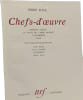 Chefs-d'œuvre - Th&eacute;r&egrave;se Raquin; La Faute de l'abb&eacute; Mouret; L'assommoir; Nana. EMILE ZOLA