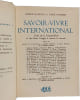 Savoir-vivre international. PIERRE DANINOS ET DOR&Eacute; OGRIZEK