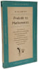 Prelude to Mathematics. W. W. Sawyer