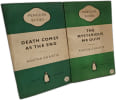 Death Comes as the End + The mysterious Mr Quin --- 2 livres. Agatha Christie