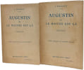 Augustin ou Le Ma&icirc;tre est l&agrave; Tome 1 + Tome 2. J. Mal&egrave;gue