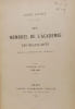 Les membres de l'Acad&eacute;mie des Beaux-Arts. Albert Soubies