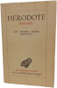 H&eacute;rodote : Histoires Tome I. Ph.-E. Legrand