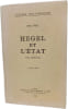 Hegel et l'&Eacute;tat. &Eacute;ric Weil