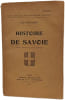 Histoire de Savoie. Ch. Dufayard