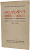 Mouvements ouvrier et socialiste : chronologie et bibliographie - Angleterre France Allemagne &Eacute;tats-Unis 1750-1918. &Eacute;douard Doll&eacute;ans et Michel Crozier