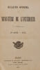 Bulletin officiel du Minist&egrave;re de l'Int&eacute;rieur. Collectif