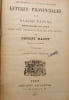 Lettres provinciales - les premi&egrave;res quatri&egrave;me et treizi&egrave;me. Blaise Pascal Havet