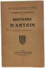 Histoire d'Artois. A. Mabille de Poncheville