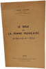 Le r&ocirc;le de la femme fran&ccedil;aise au milieu du XXe si&egrave;cle. Andr&eacute;e Lehmann